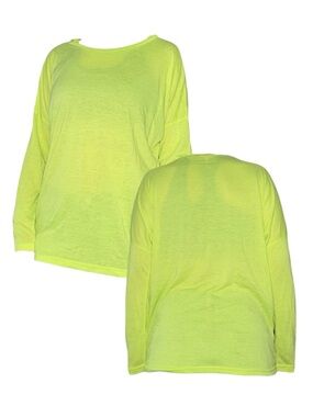 Nameless Neon Green Long Sleeve Tee